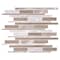 Andova Tiles CHOCOLAT Brick Porcelain Mosaic Wall Tile ANDCHO315 - alternate 8